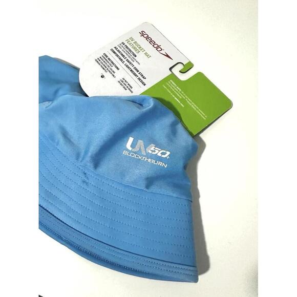 Speedo Kids UV Bucket Hat Light Blue UV 50+ Lightweight L/XL (12-24 mons) - NEW - Picture 6 of 6